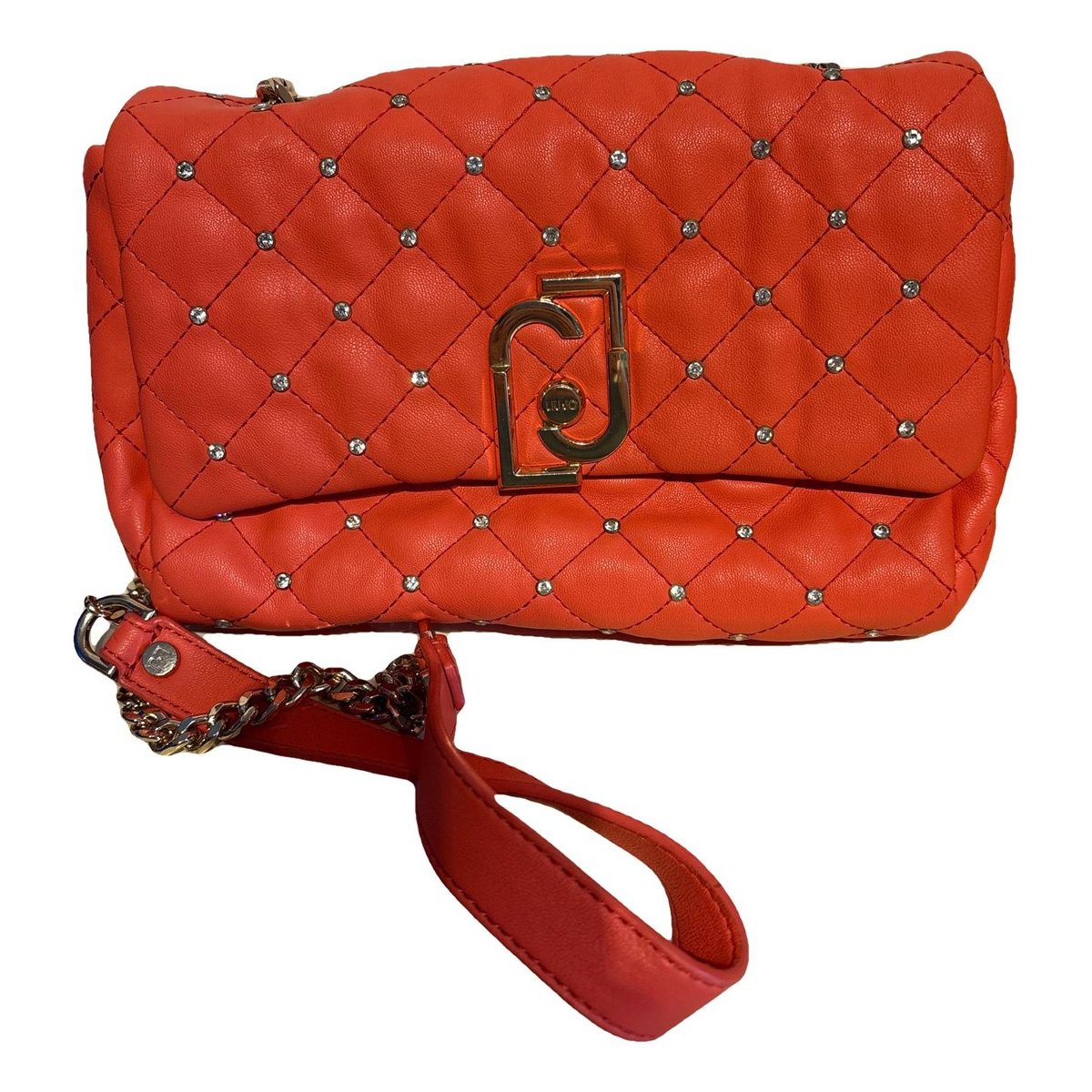 Faux fur crossbody bag