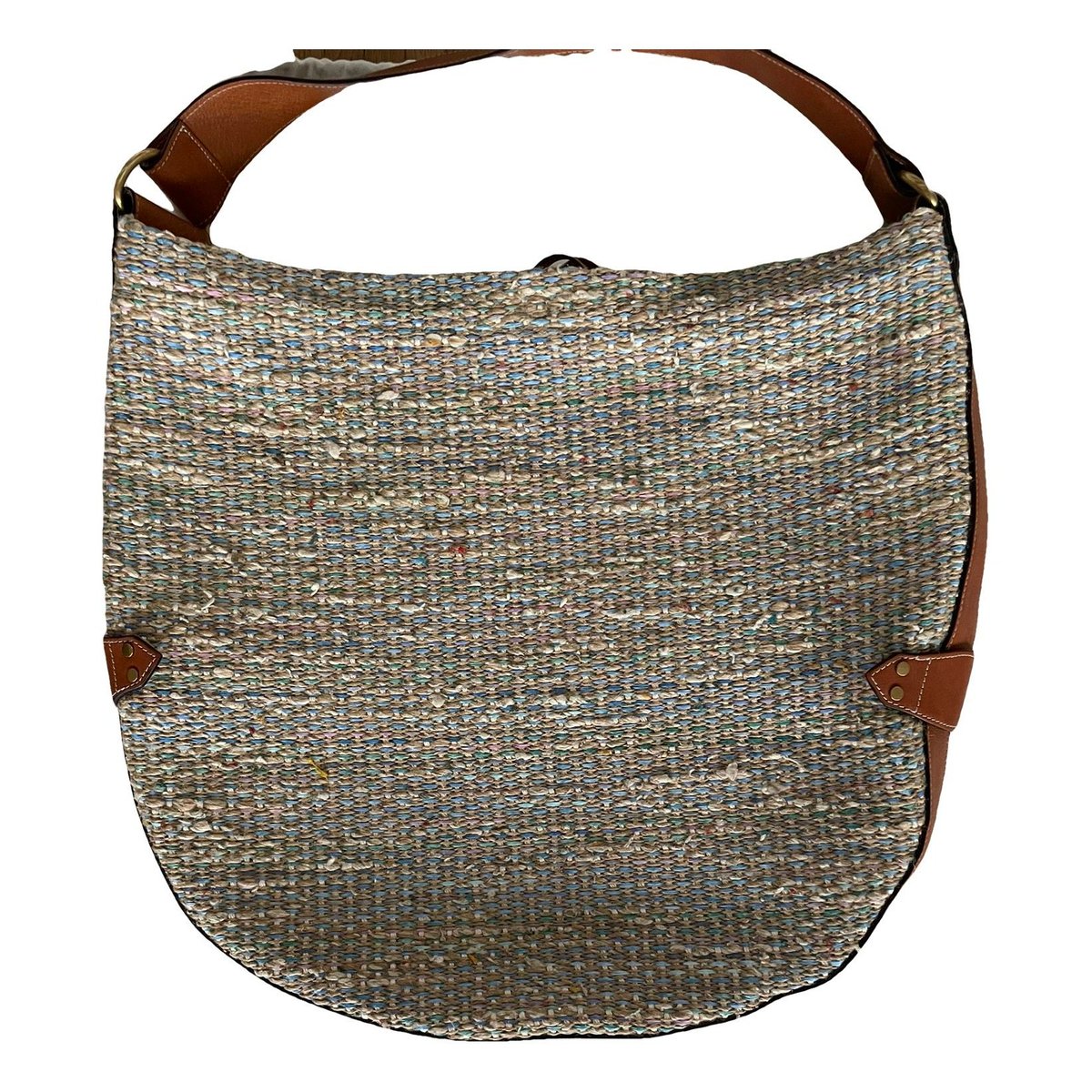 Leather tote