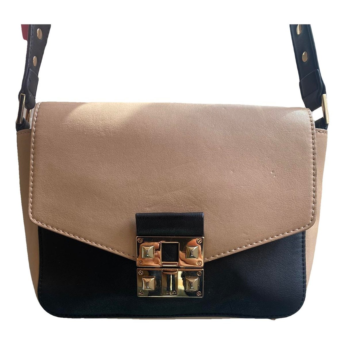 Vegan leather crossbody bag