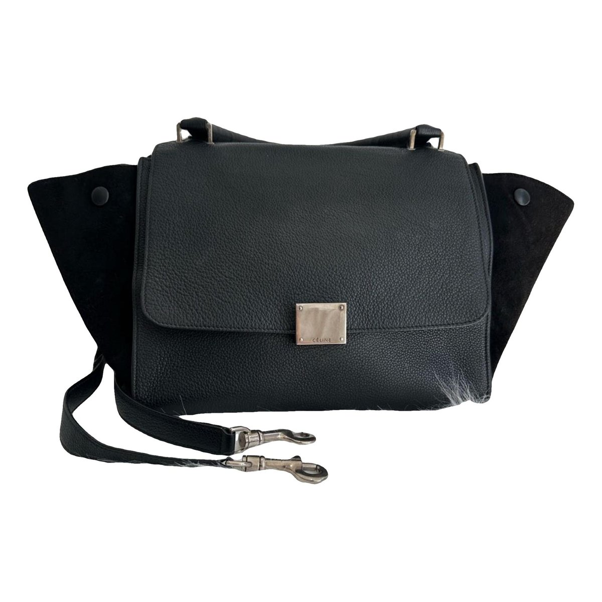 Trotteur leather crossbody bag