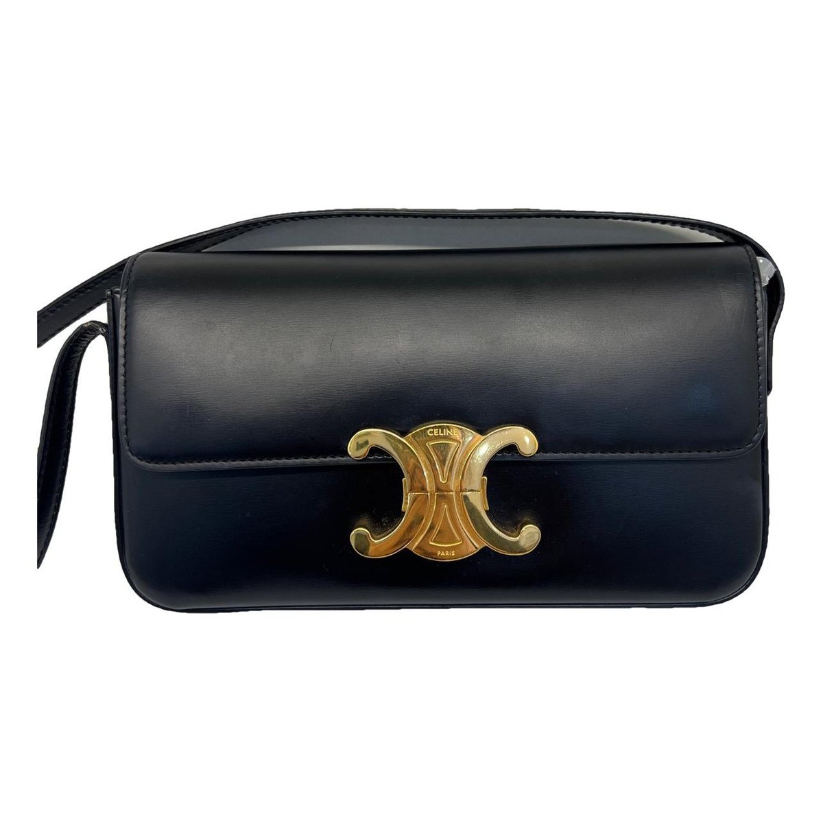 Triomphe leather handbag