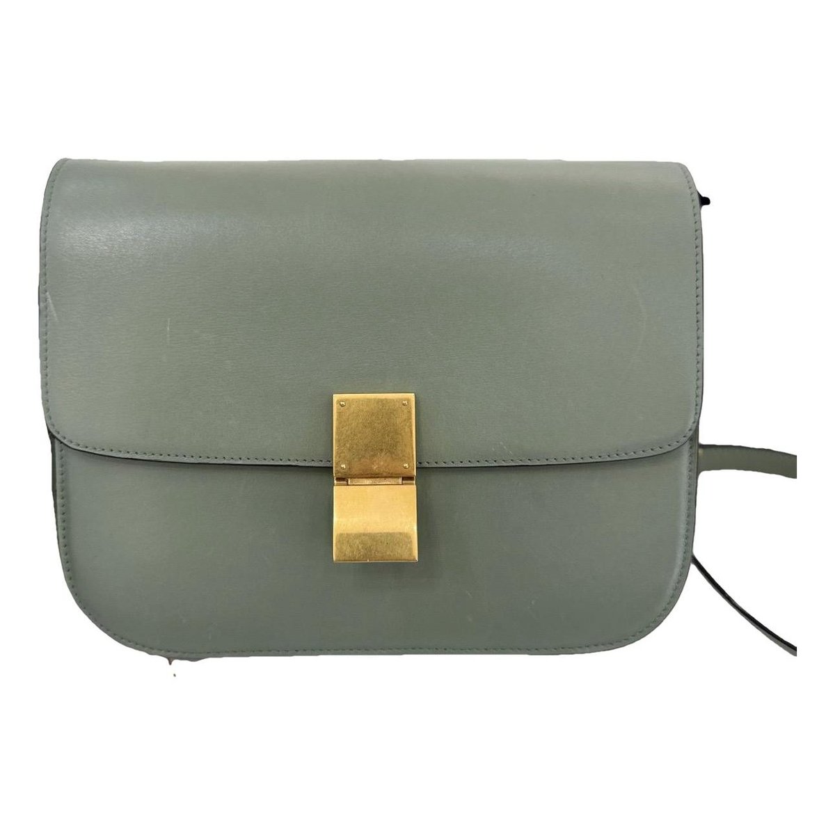 Classic leather crossbody bag