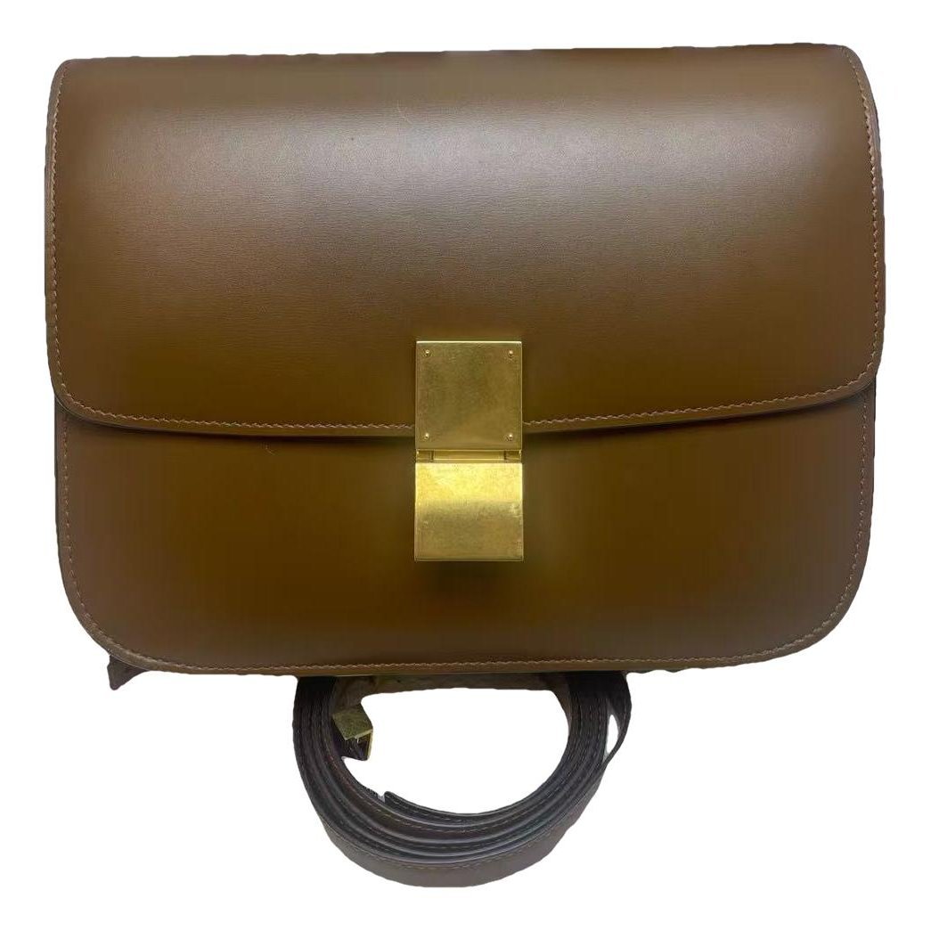 Classic leather handbag