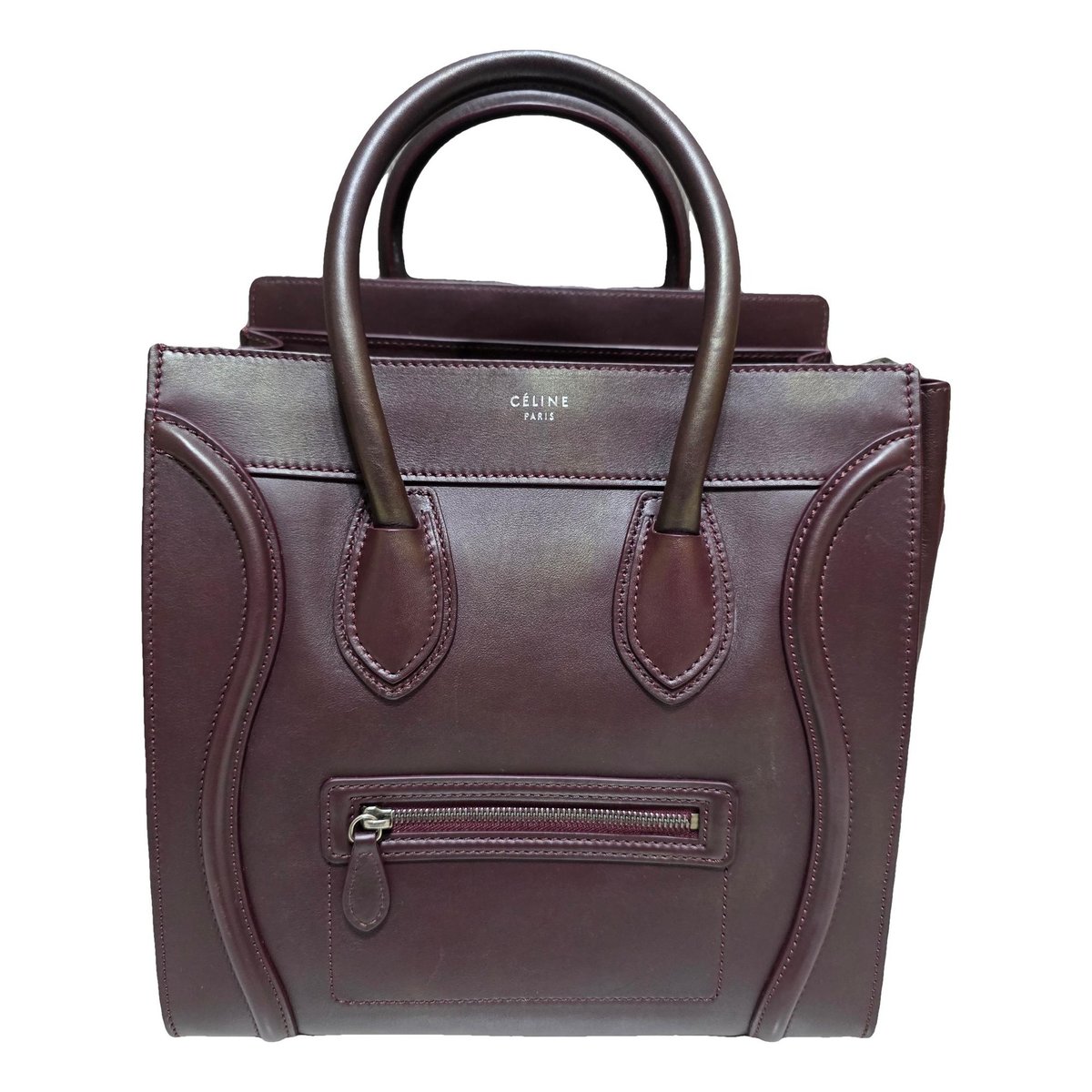 Luggage leather handbag