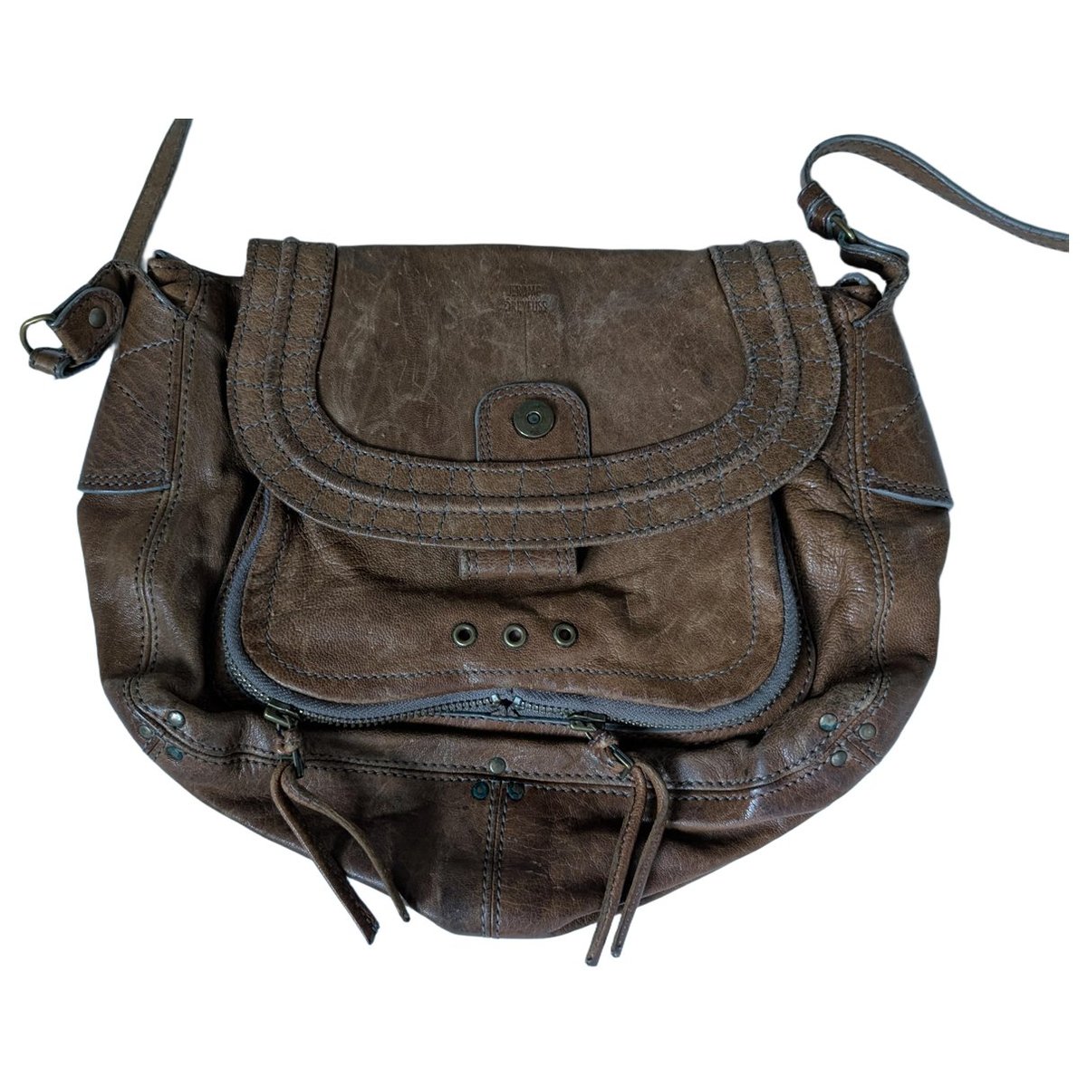Bob leather crossbody bag