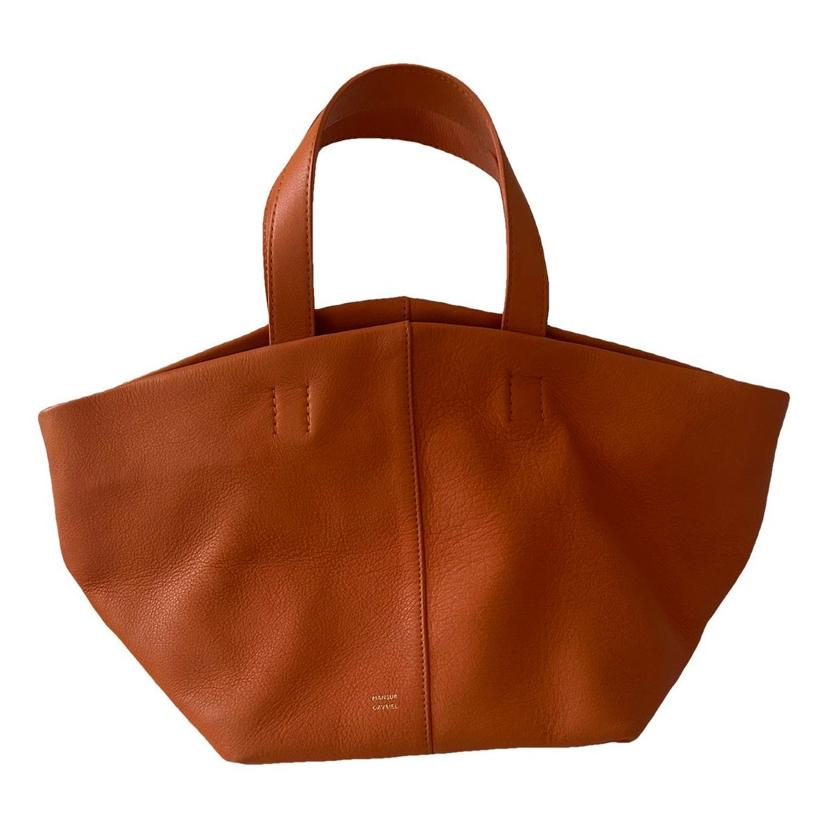Tulipano leather handbag