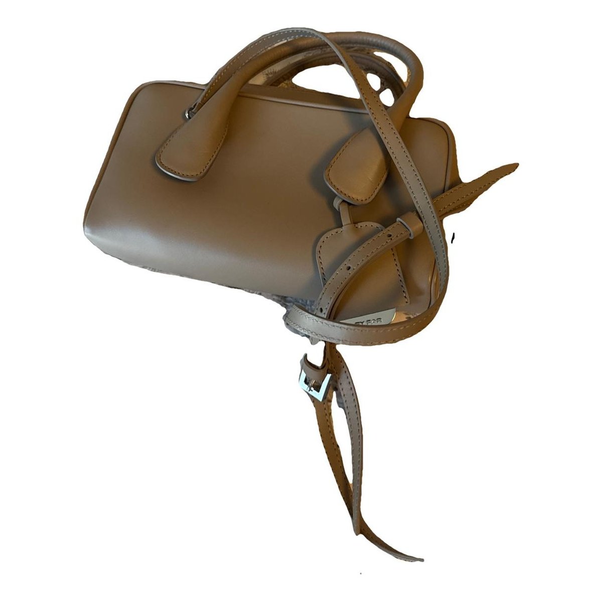Vegan leather crossbody bag