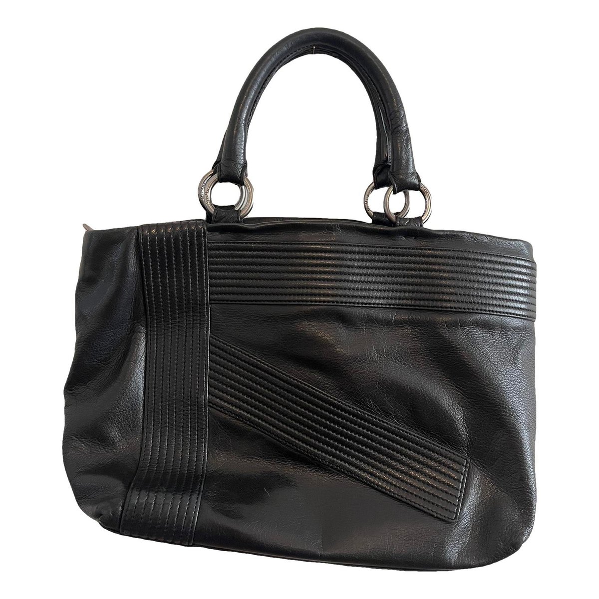 Leather handbag