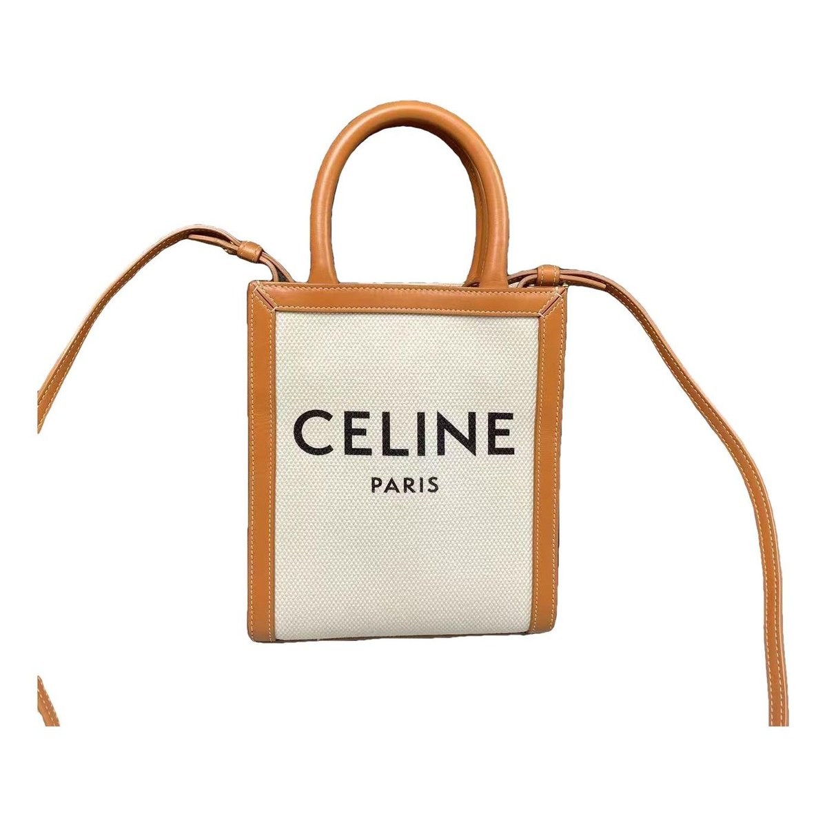Cabas Vertical cloth crossbody bag