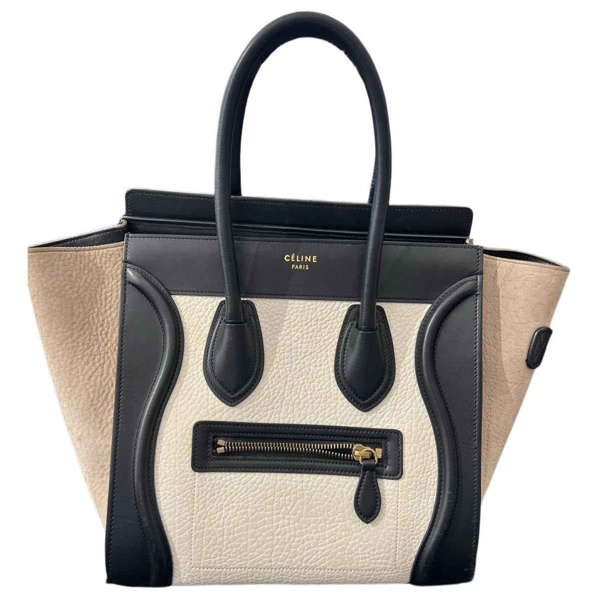 Luggage leather handbag