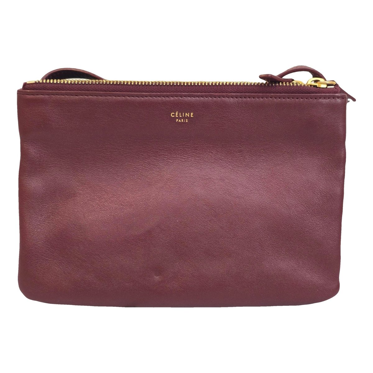 Trio leather crossbody bag