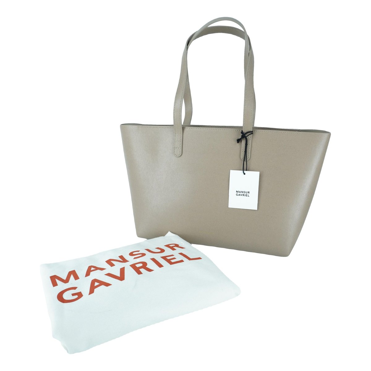 Tulipano leather tote