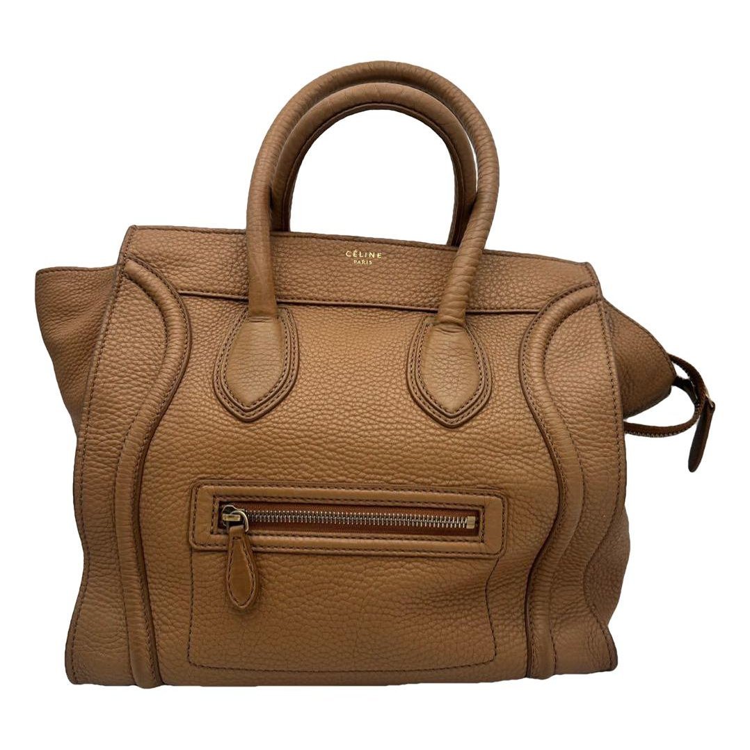 Luggage leather handbag