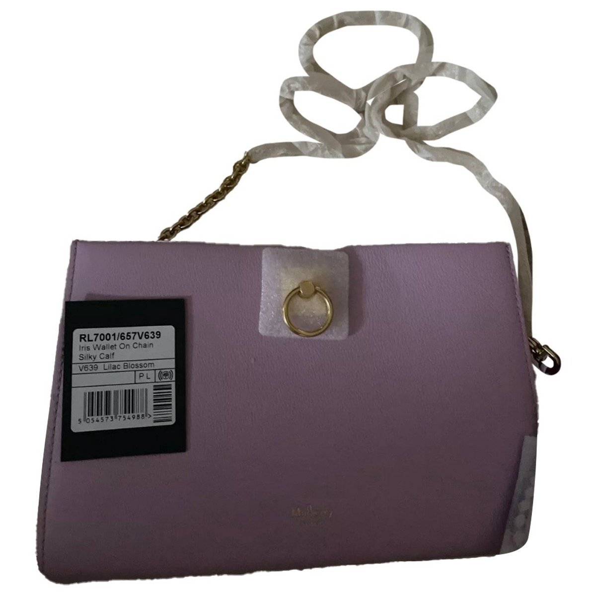 Iris leather handbag
