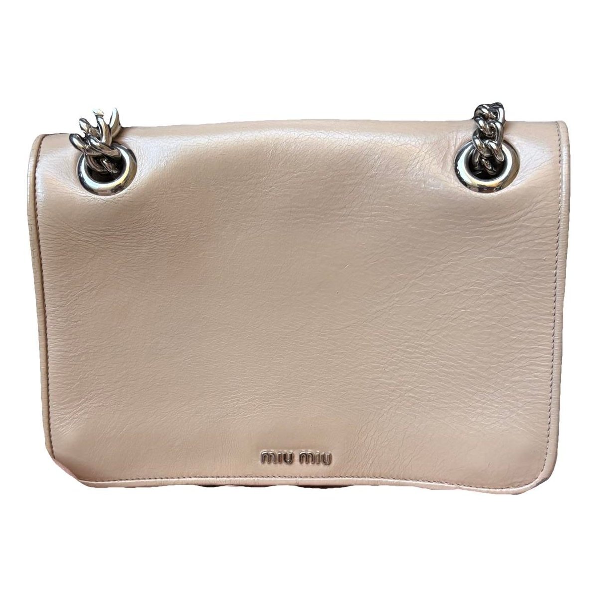 Miu Club leather crossbody bag