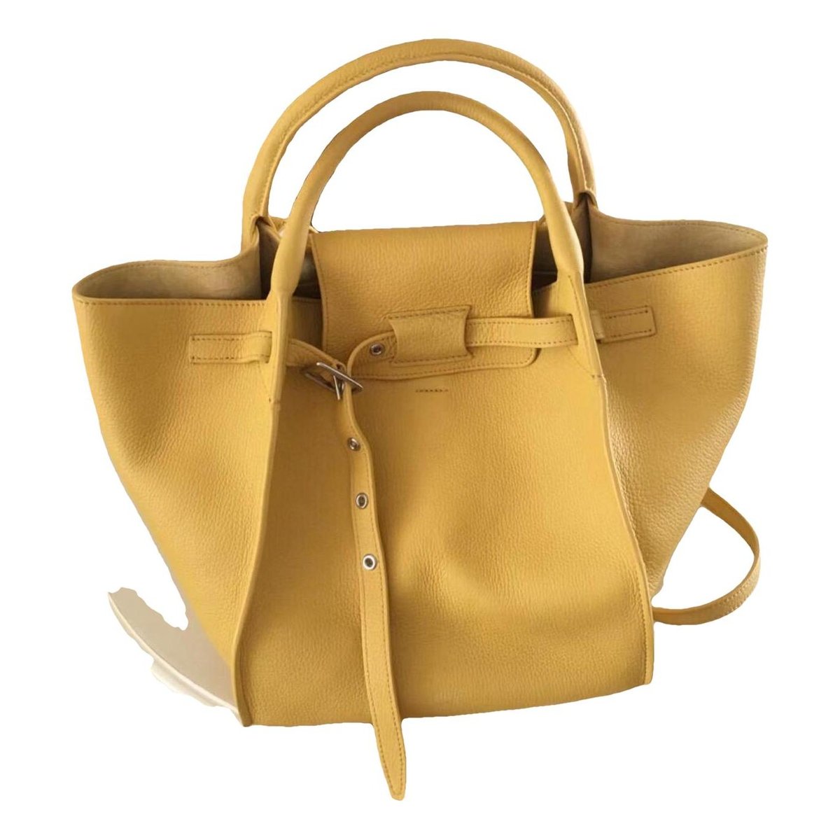 Big Bag leather handbag