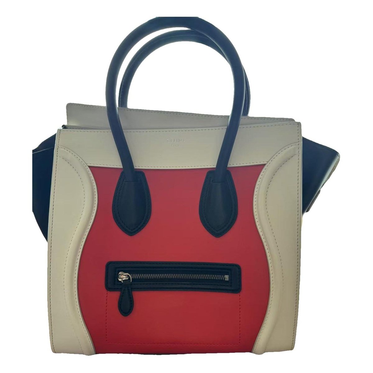 Luggage leather handbag