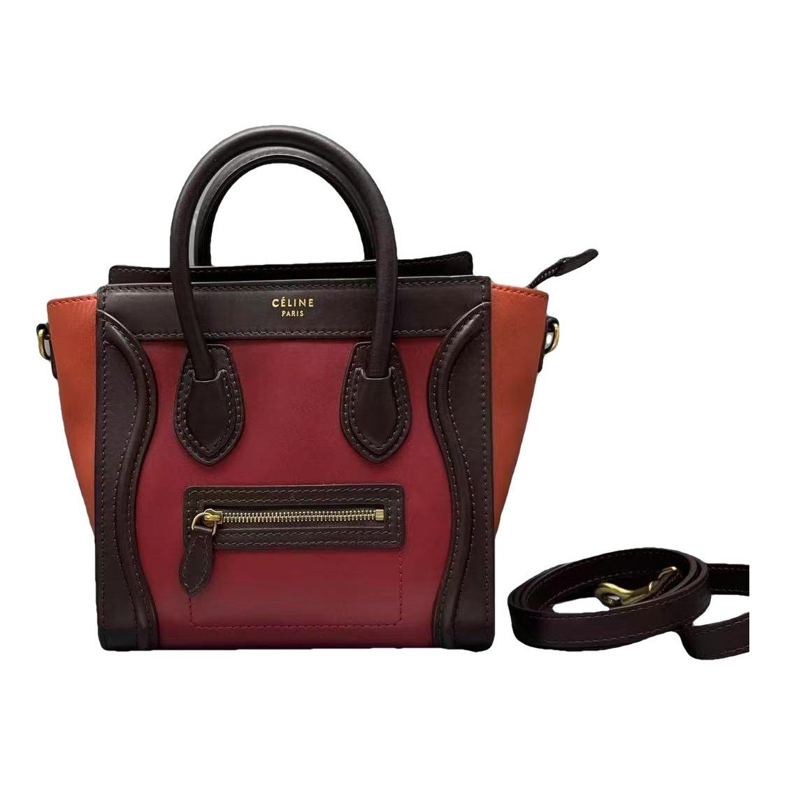 Belt leather handbag