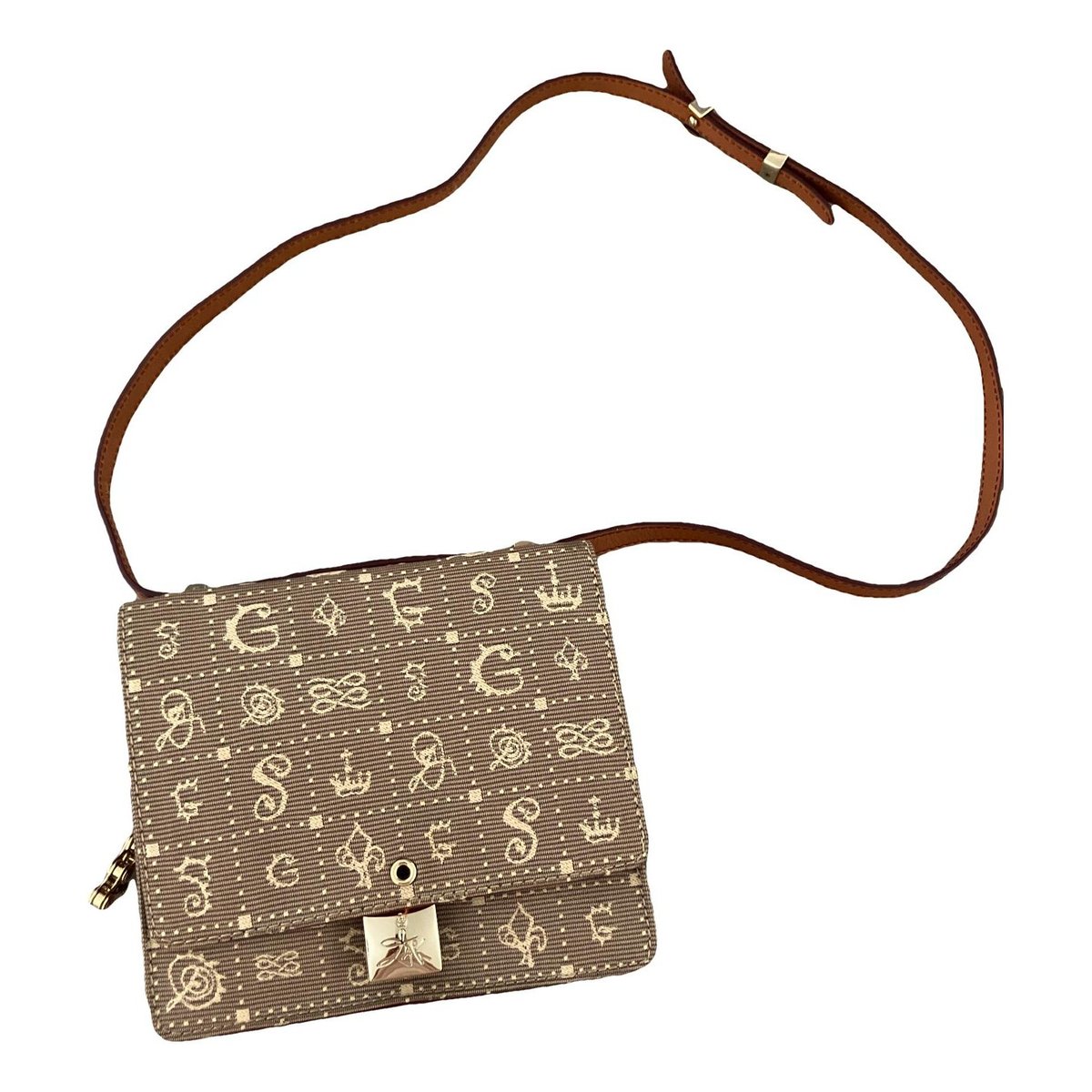 Daligramme cloth crossbody bag