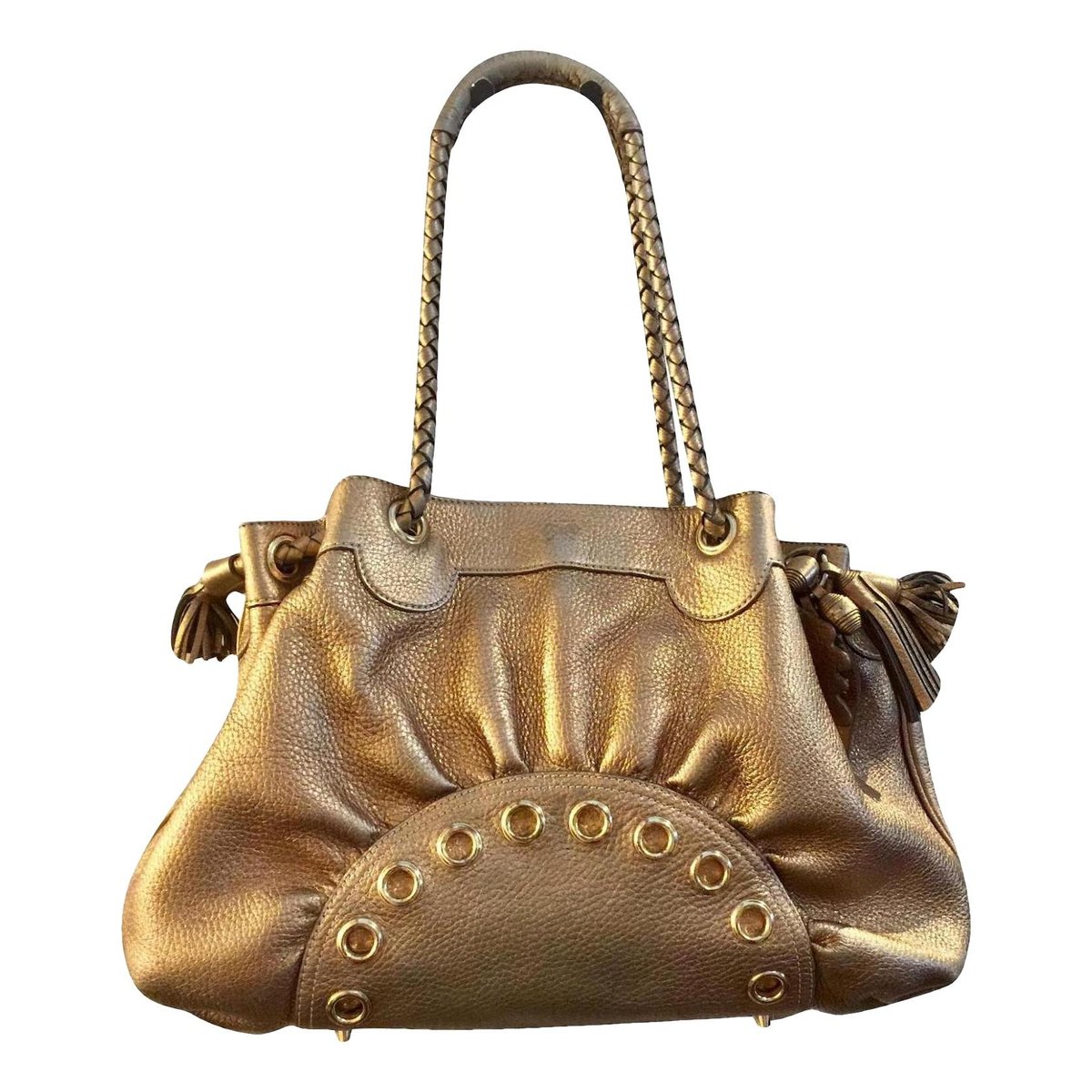 Leather handbag