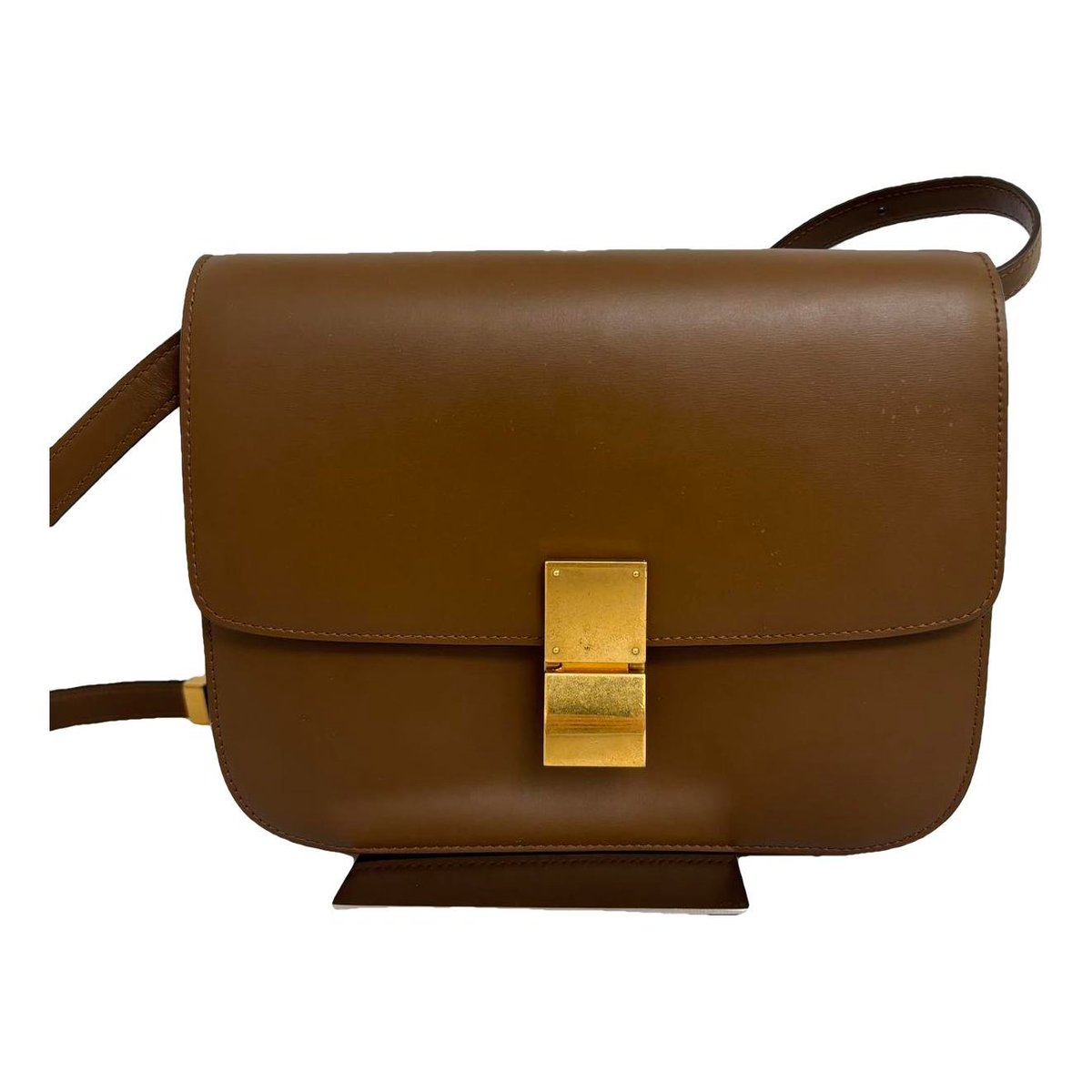 Classic leather crossbody bag