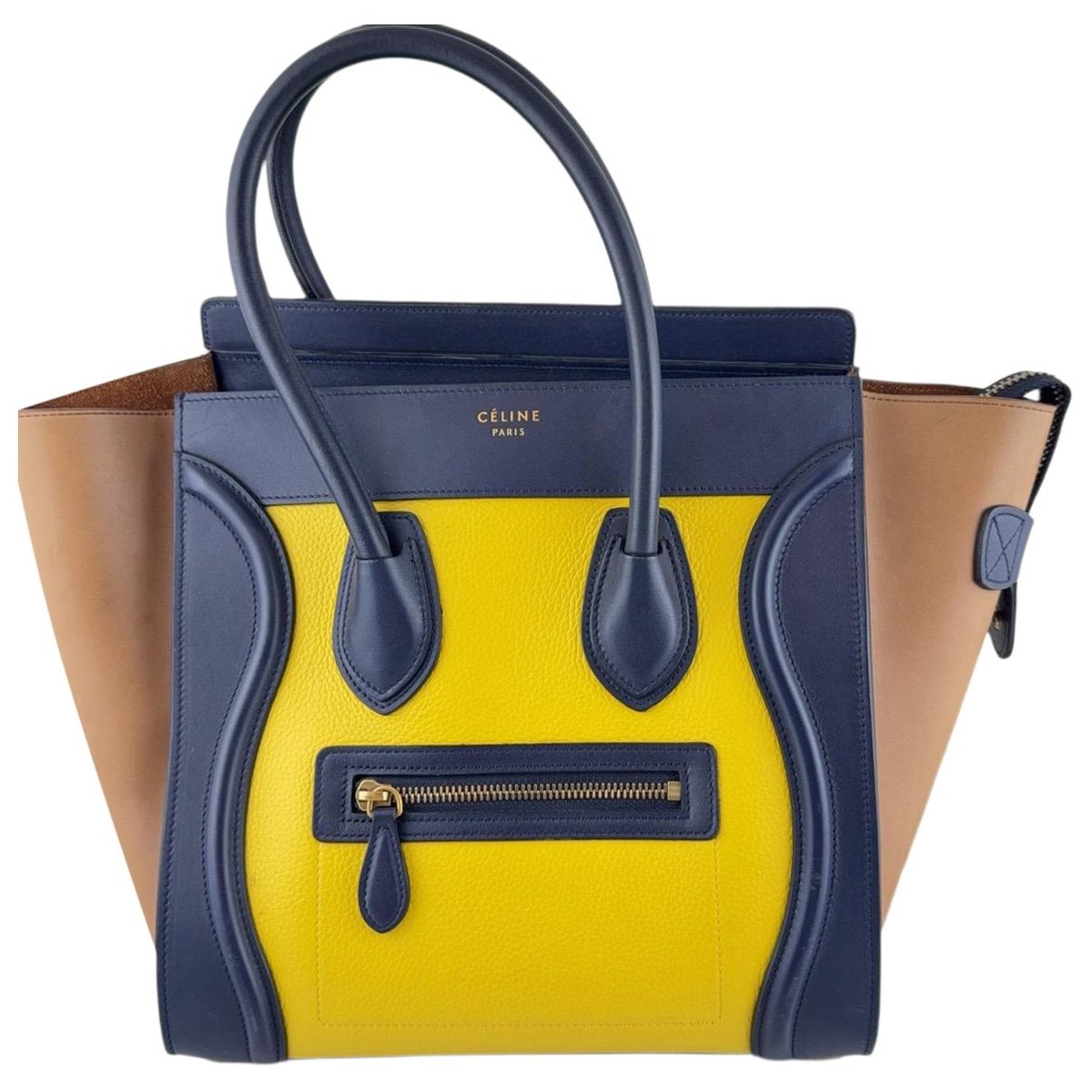 Luggage leather handbag