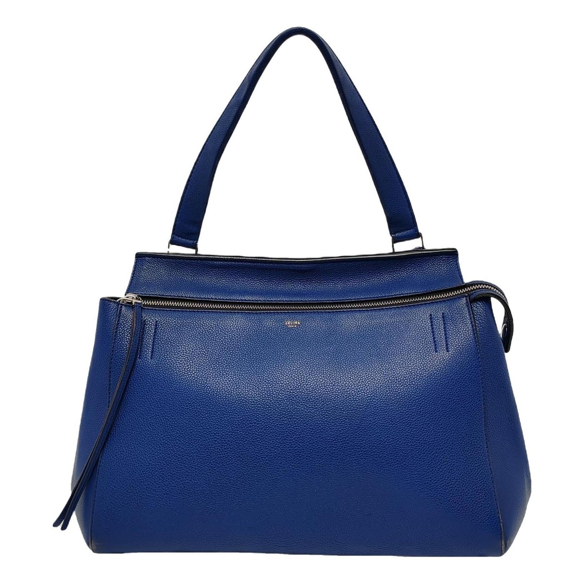 Edge leather handbag