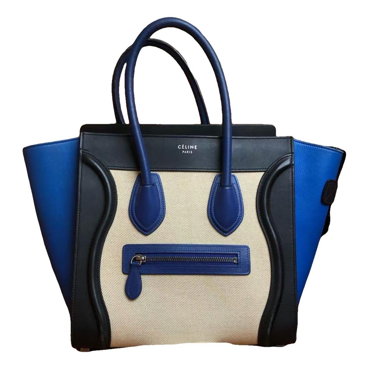 Luggage leather handbag