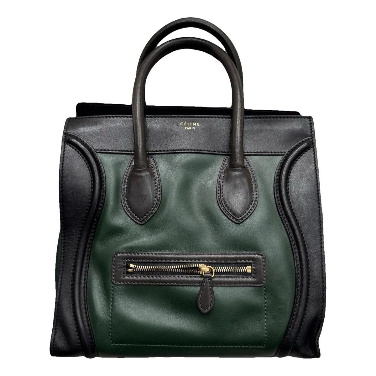 Luggage leather handbag