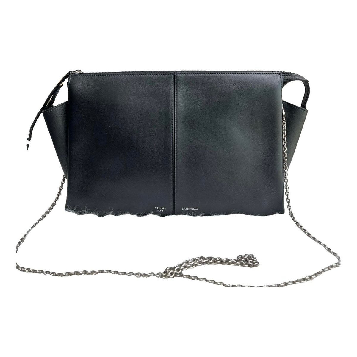Tri-Fold leather tote