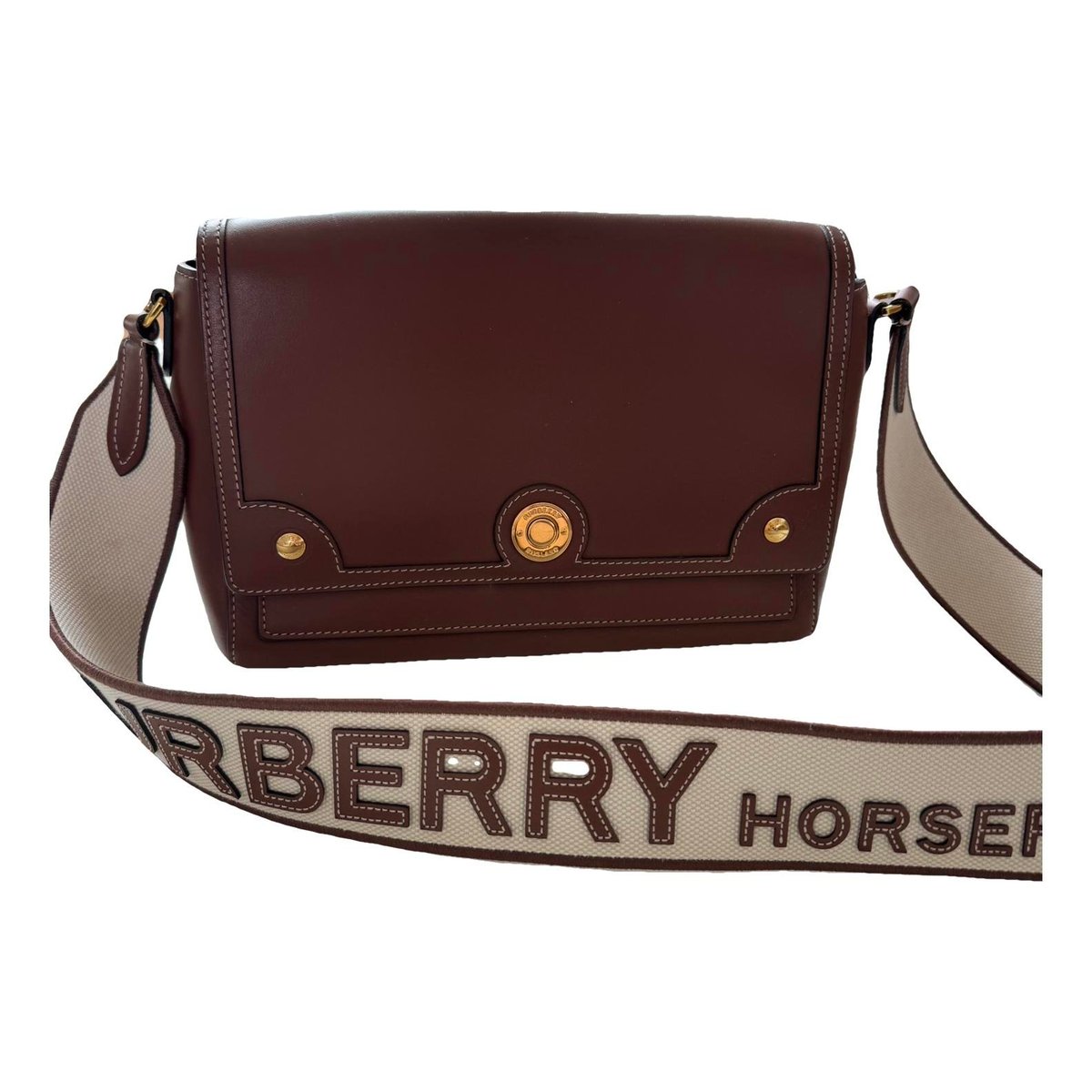 Note leather handbag