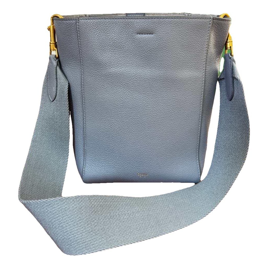 Seau Sangle leather handbag