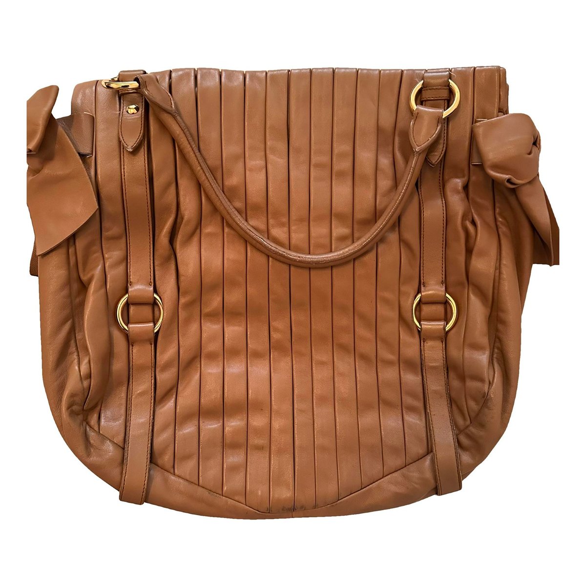 Vitello leather tote