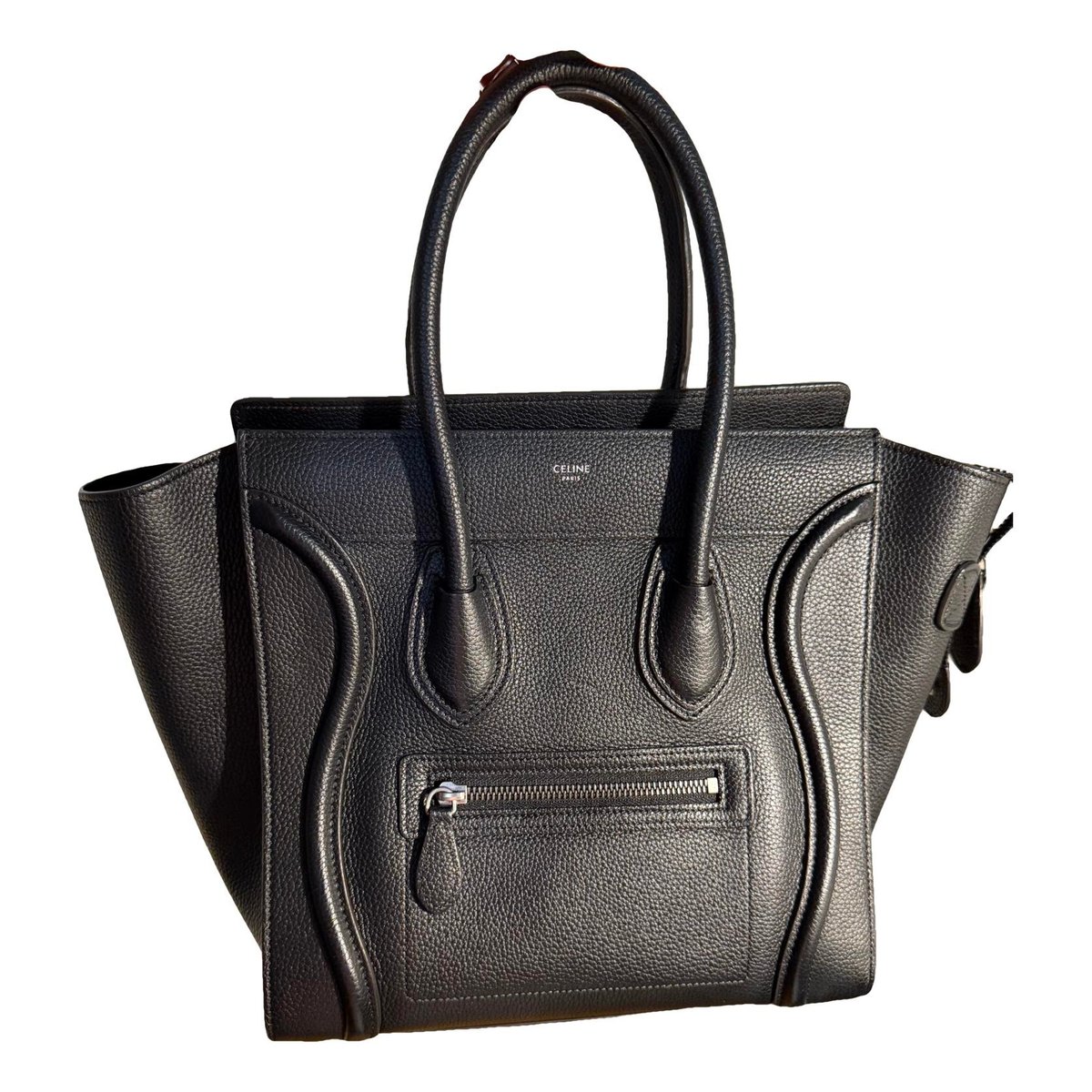 Luggage leather handbag