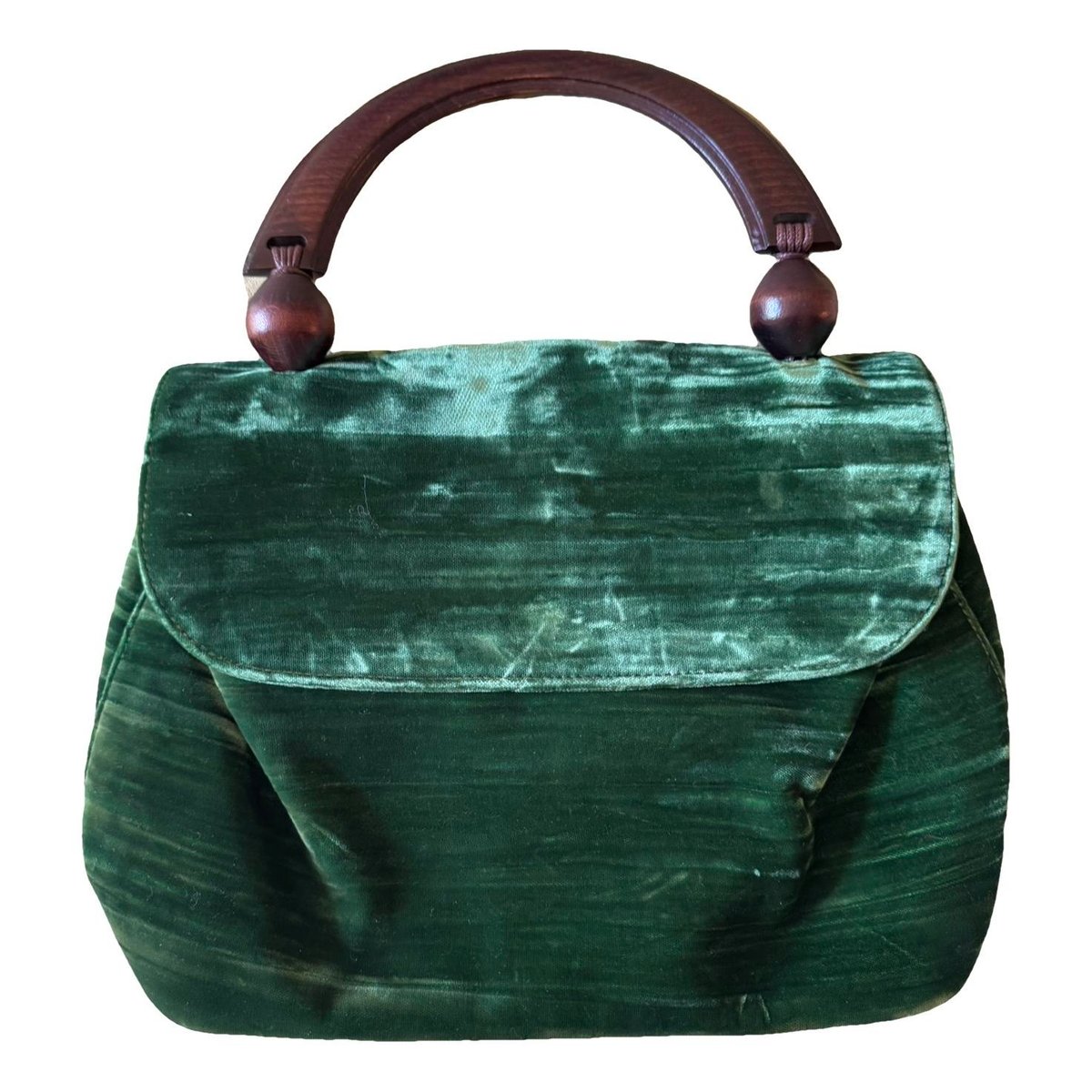 Velvet handbag
