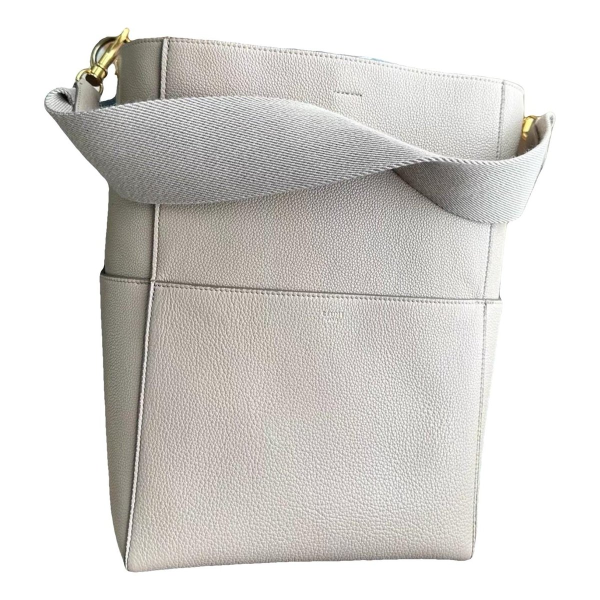 Seau Sangle leather tote