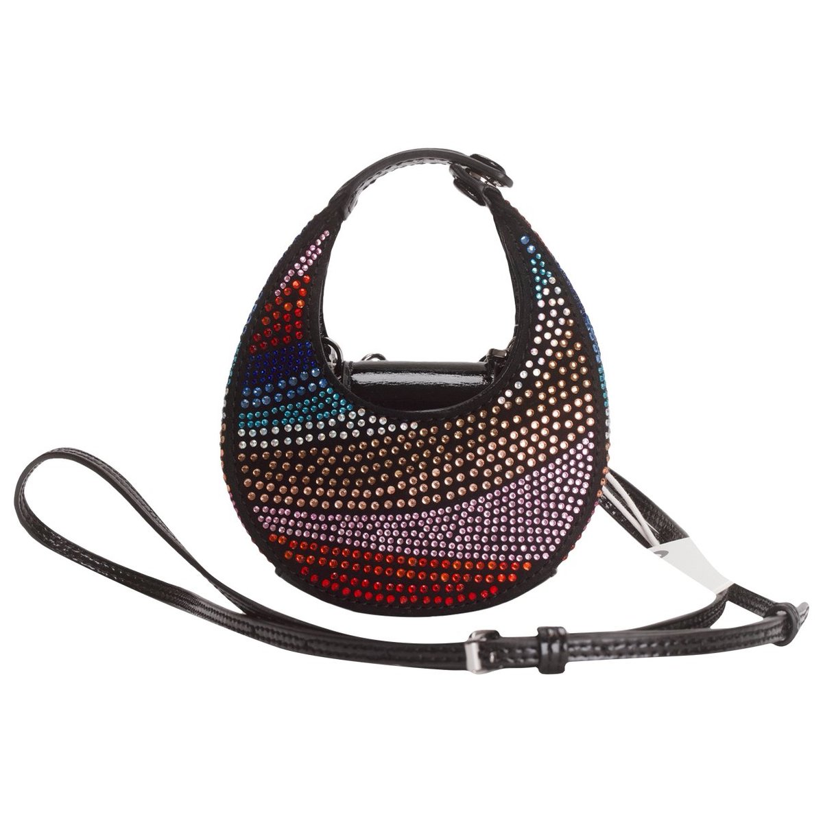 Moon leather crossbody bag