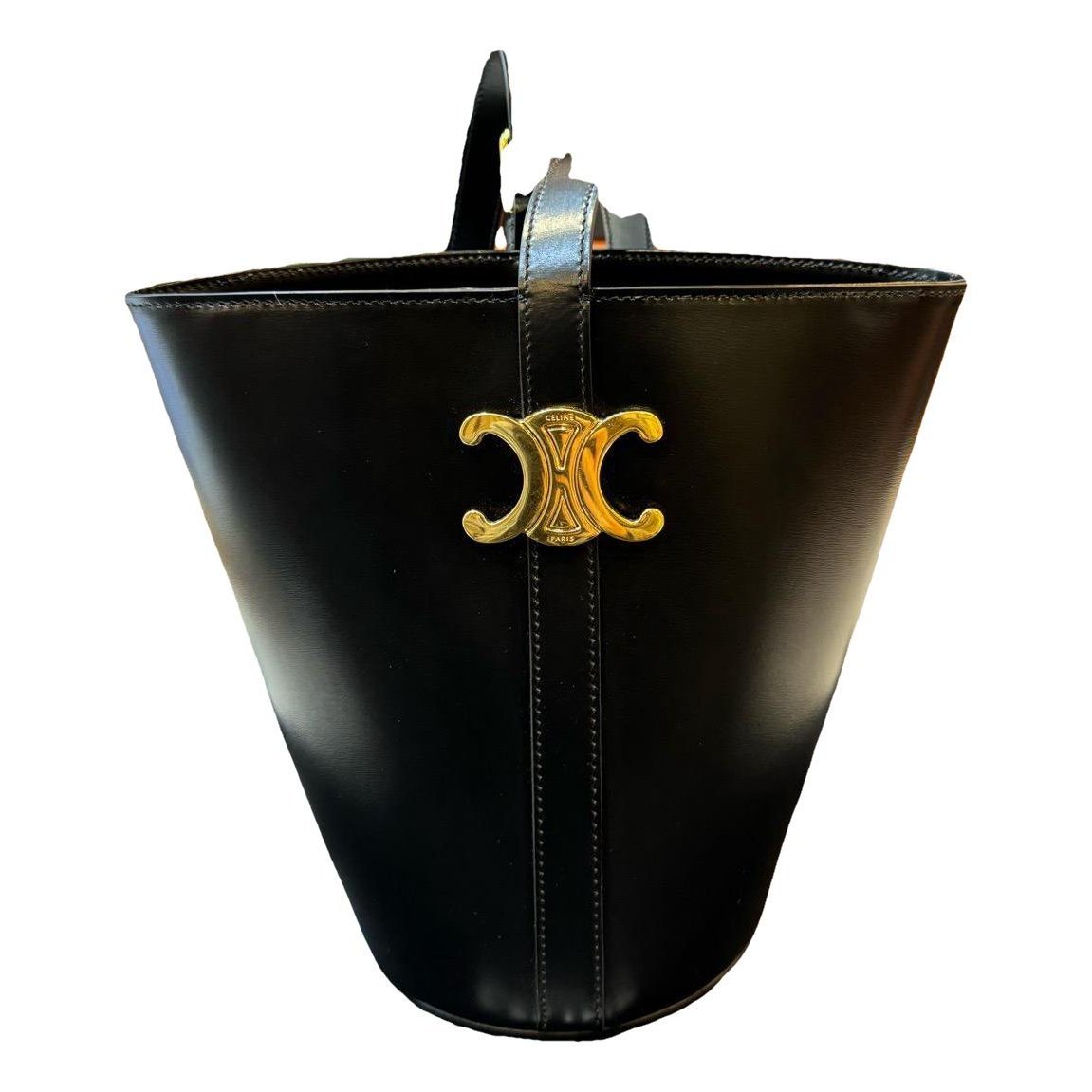 Triomphe leather handbag