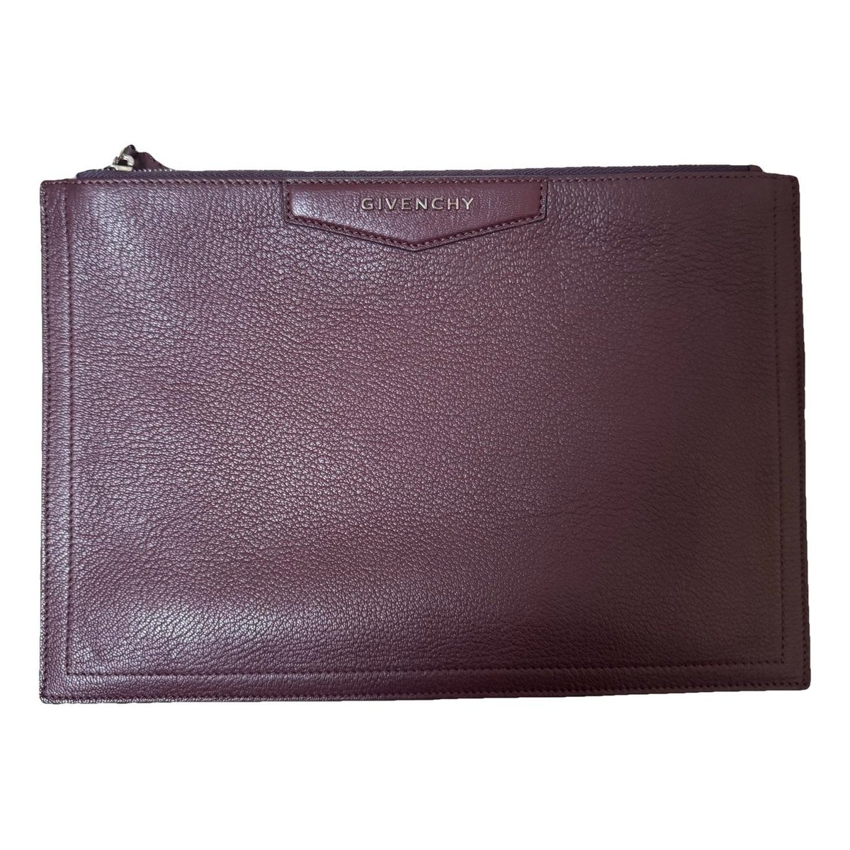 Antigona leather clutch bag