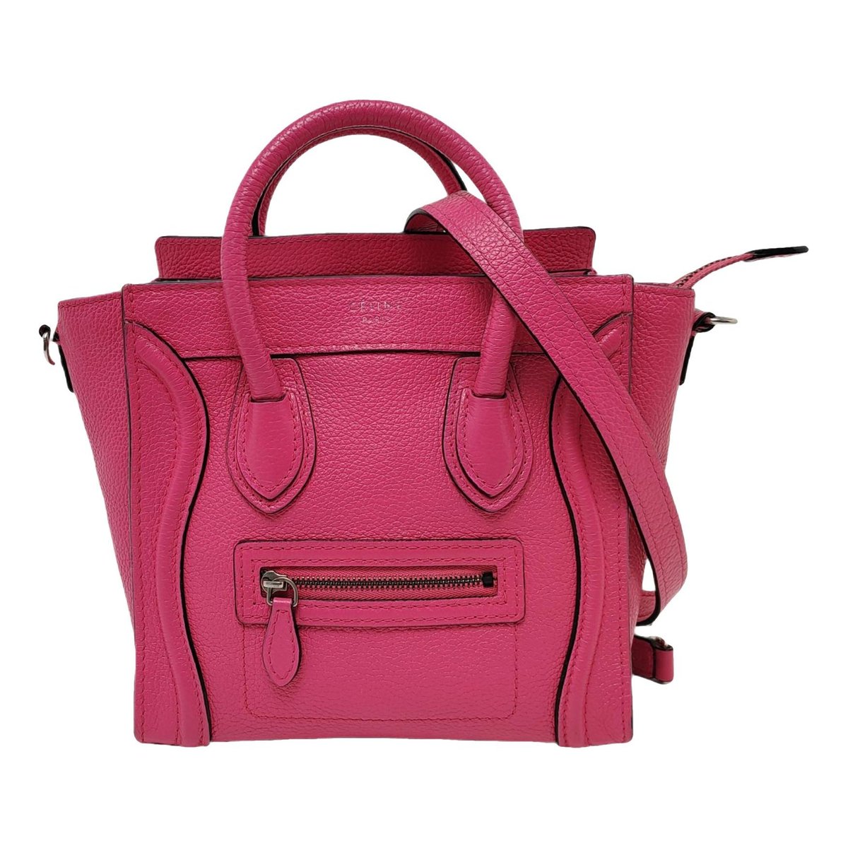 Luggage leather crossbody bag