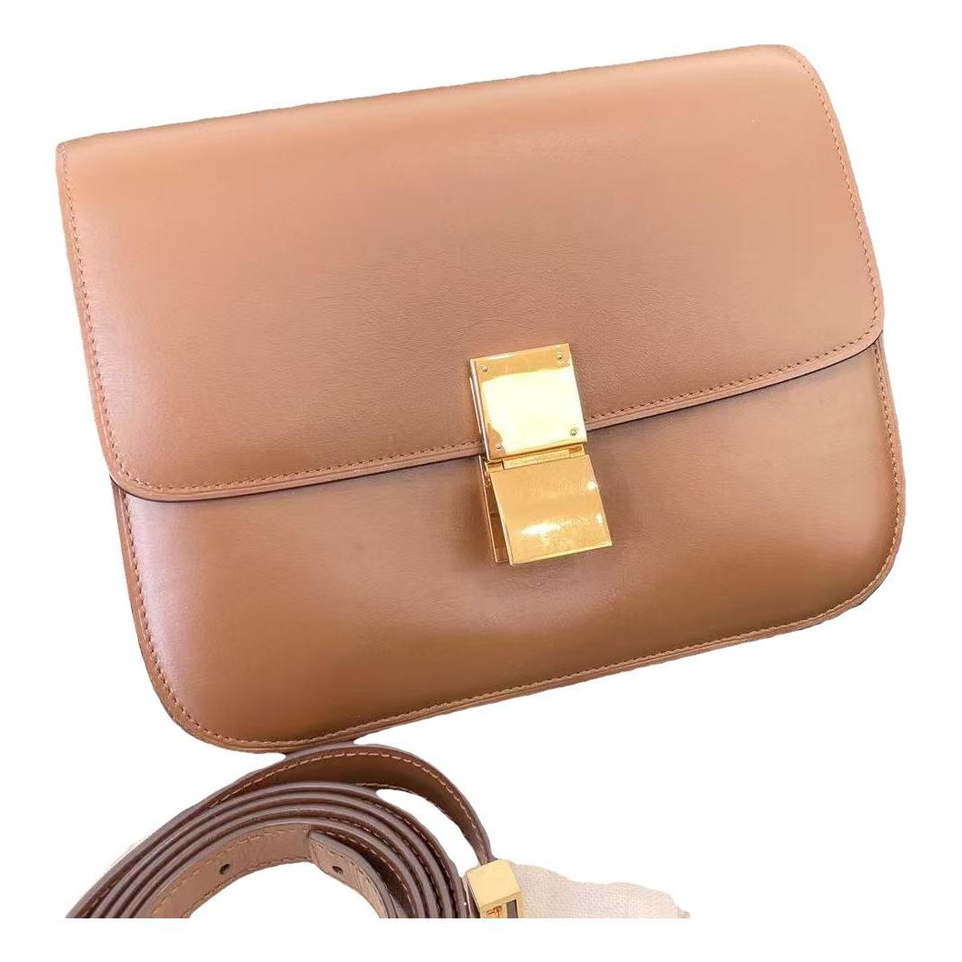 Classic leather handbag