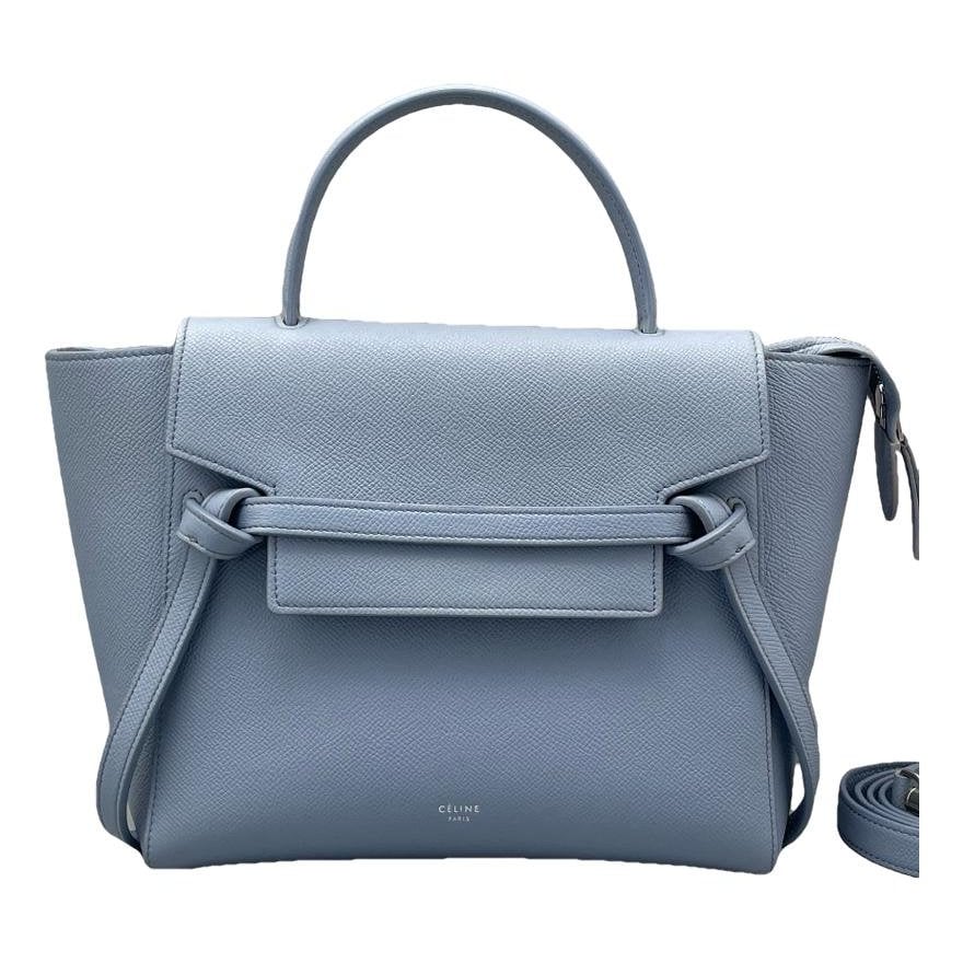 Belt leather handbag