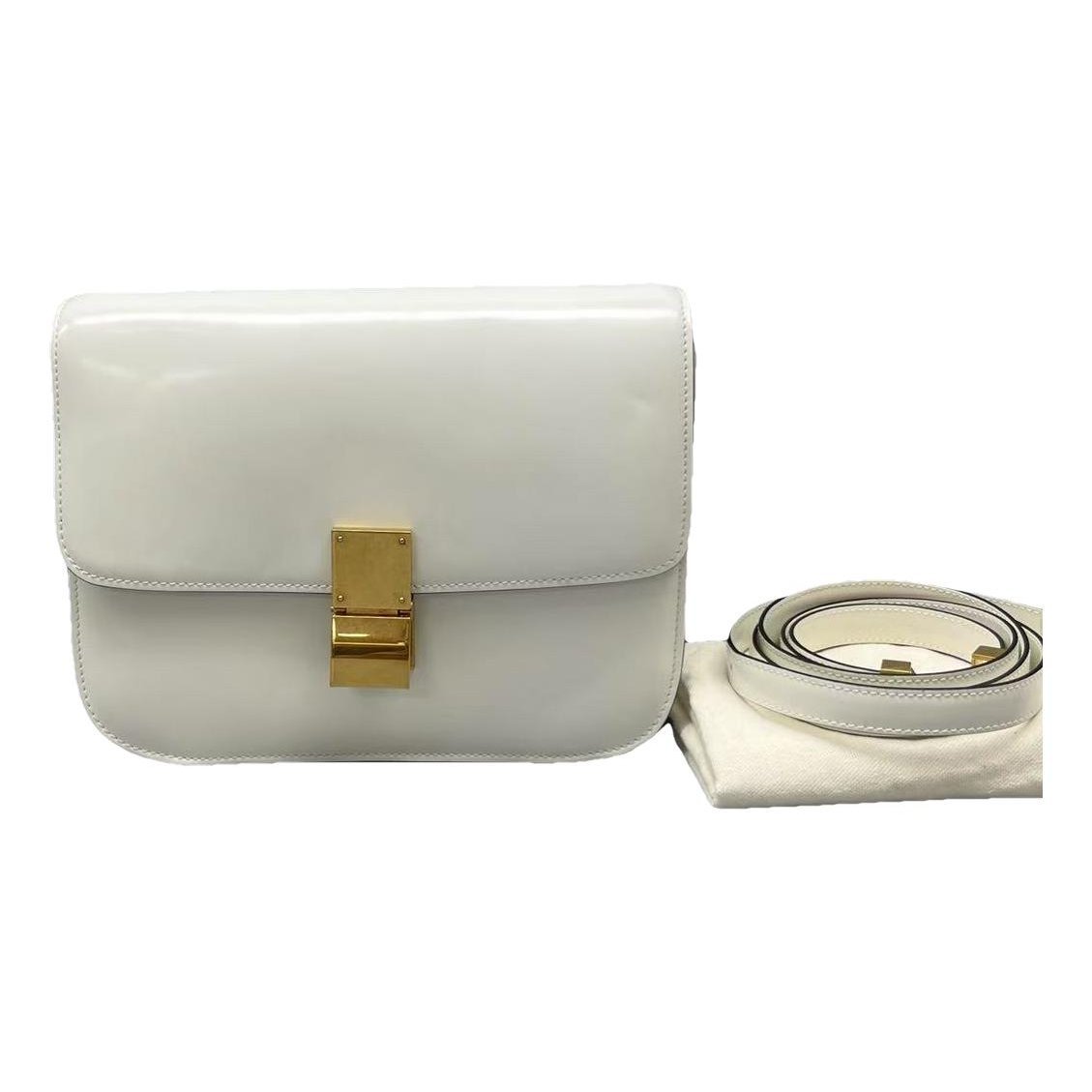 Classic leather handbag