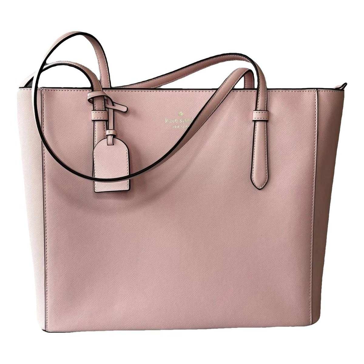 Patent leather tote