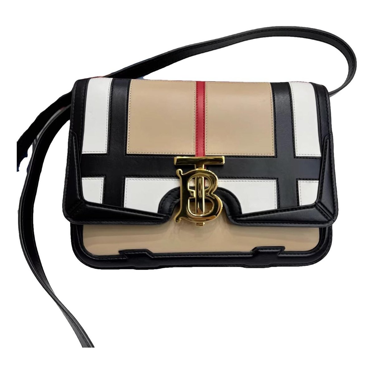 TB bag leather handbag