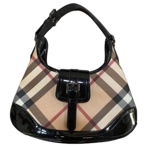 Brook patent leather handbag