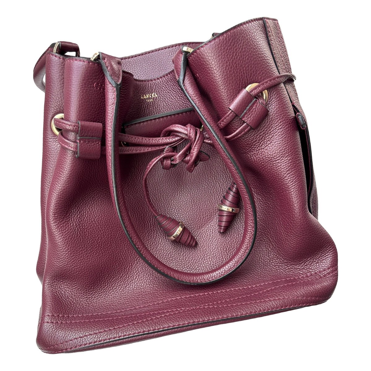 Huit leather handbag