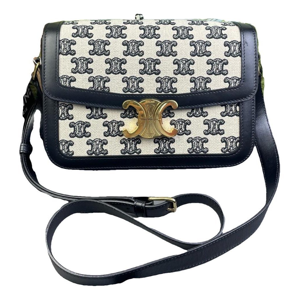 Triomphe cloth handbag