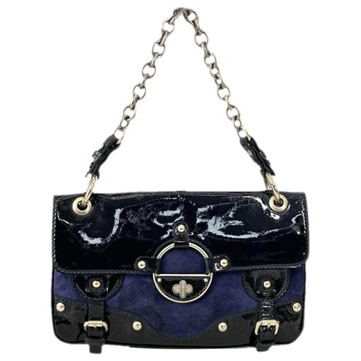 La Medusa patent leather handbag