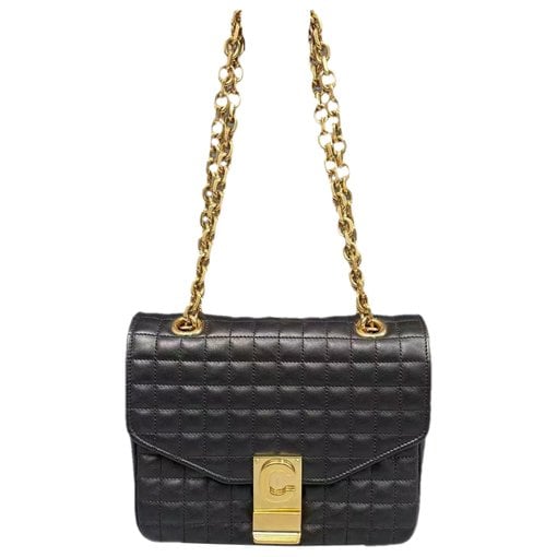 C bag leather handbag